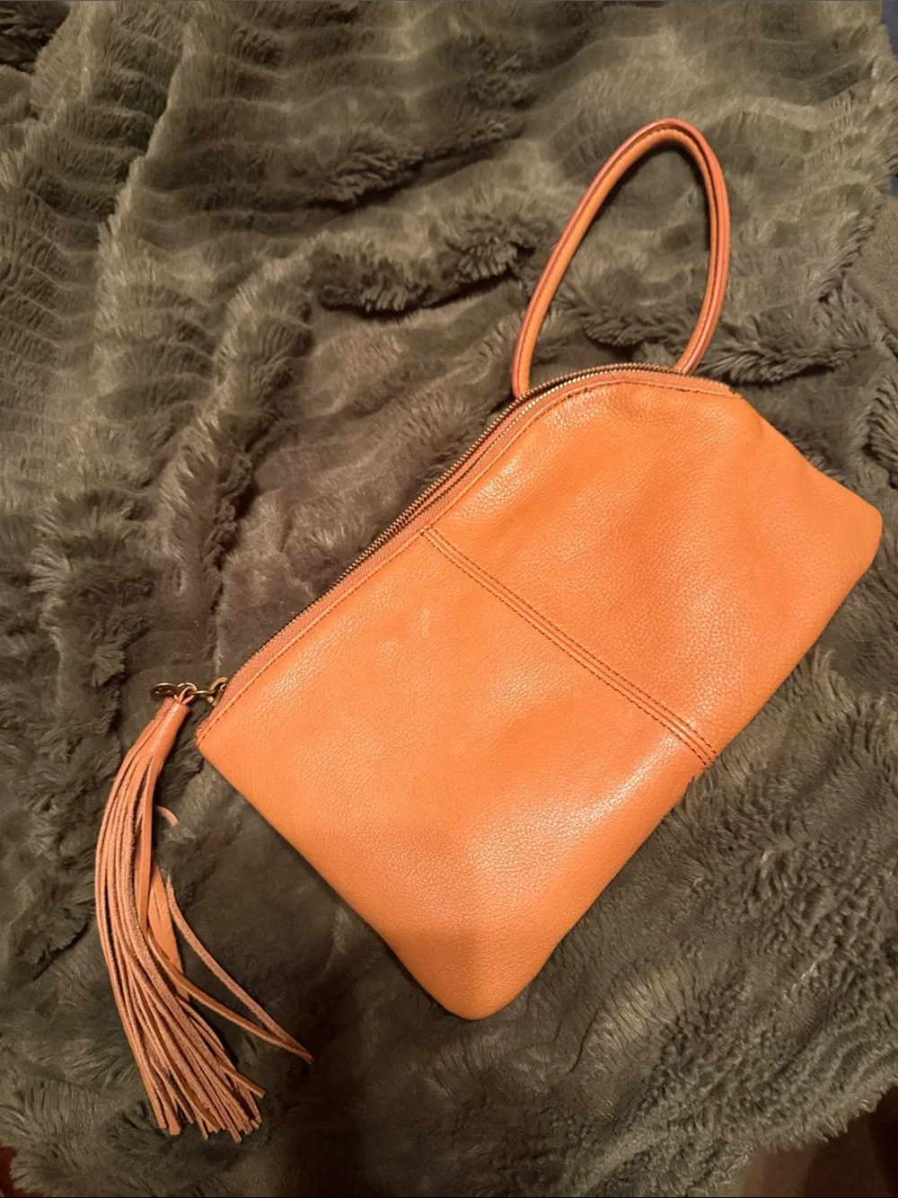HOBO leather wristlet